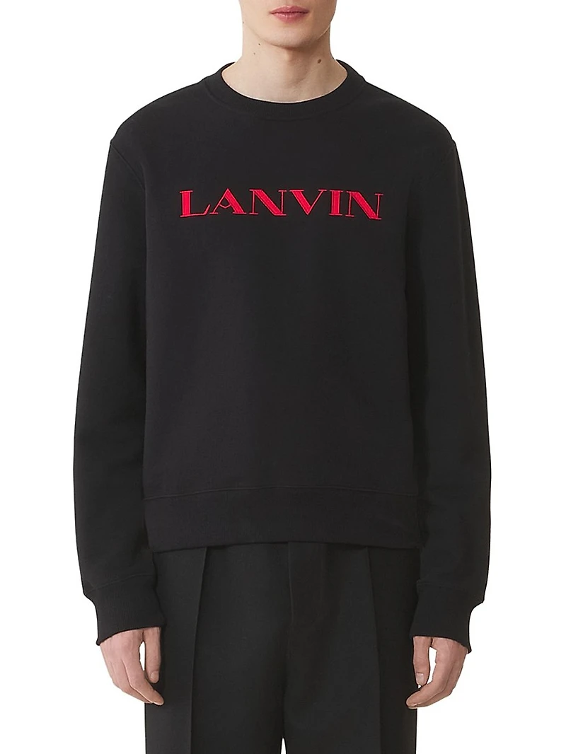 Embroidered Cotton Sweatshirt