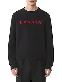 Embroidered Cotton Sweatshirt