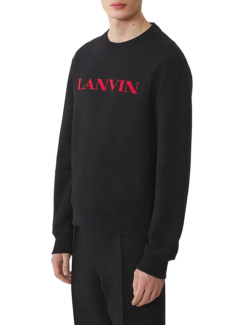Embroidered Cotton Sweatshirt