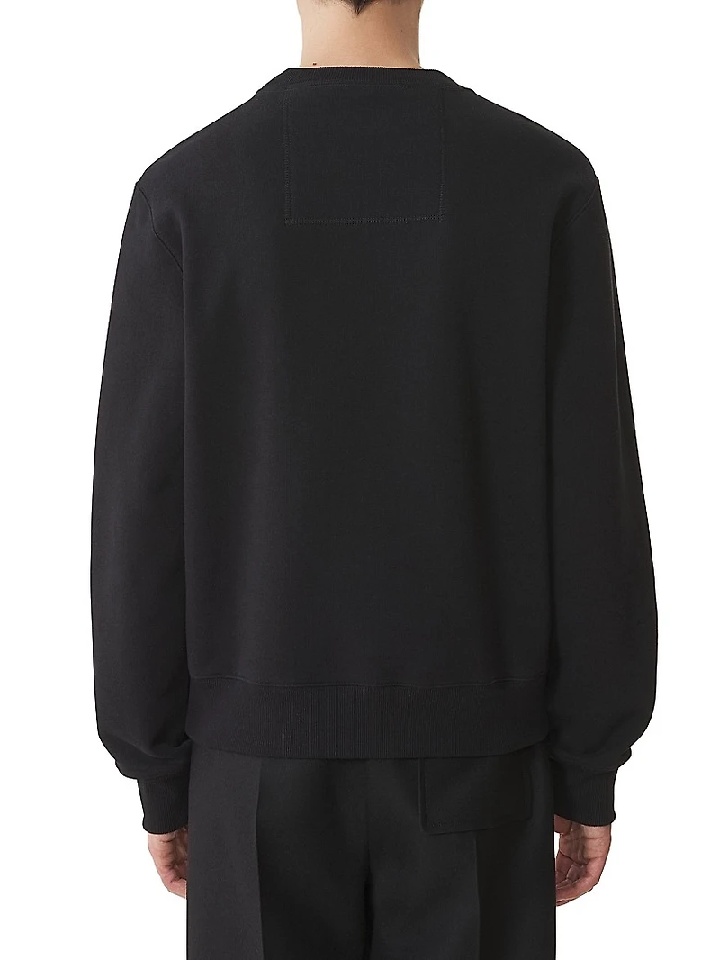 Embroidered Cotton Sweatshirt