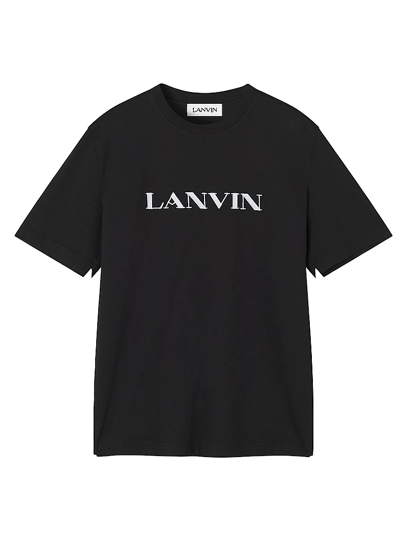 Embroidered Cotton T-Shirt