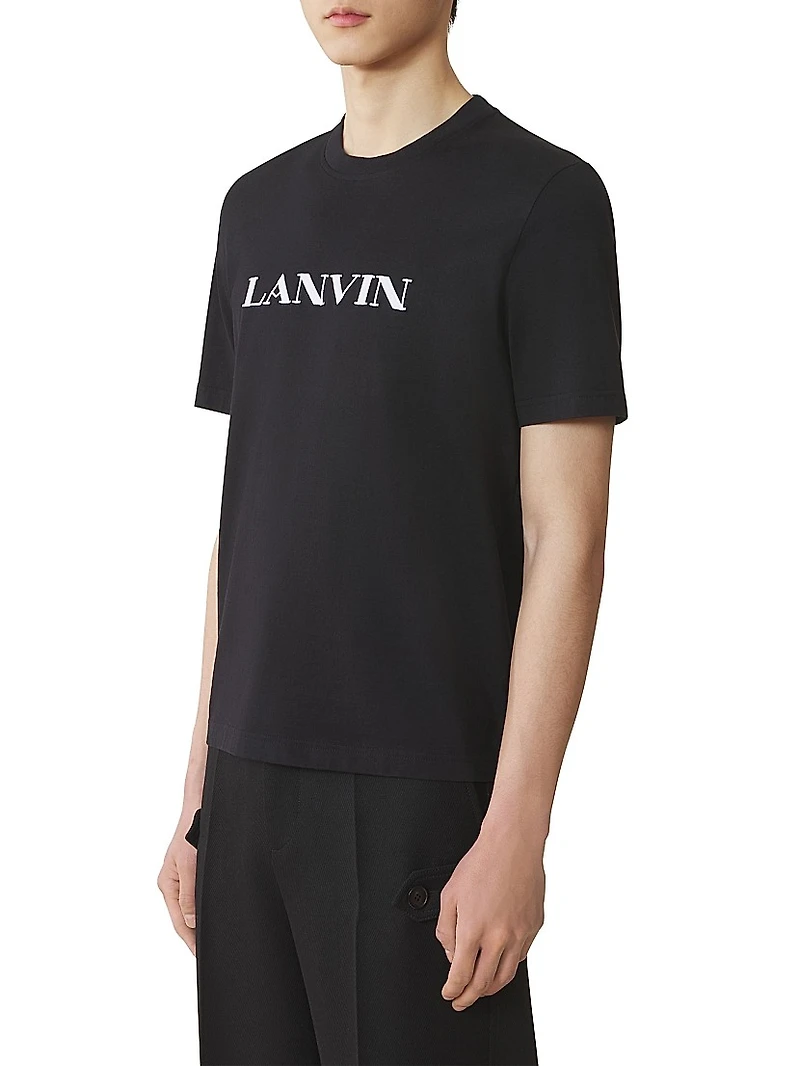 Embroidered Cotton T-Shirt