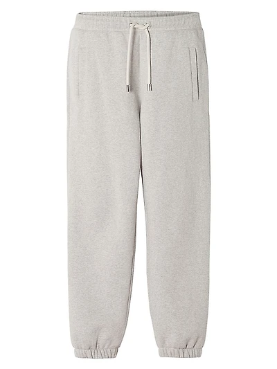 Cotton Fleece and Cashmere Jogging Pants