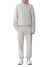 Cotton Fleece and Cashmere Jogging Pants