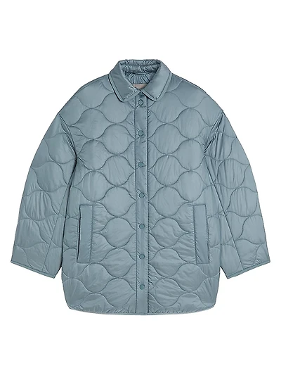 Nylon Overshirt Coat