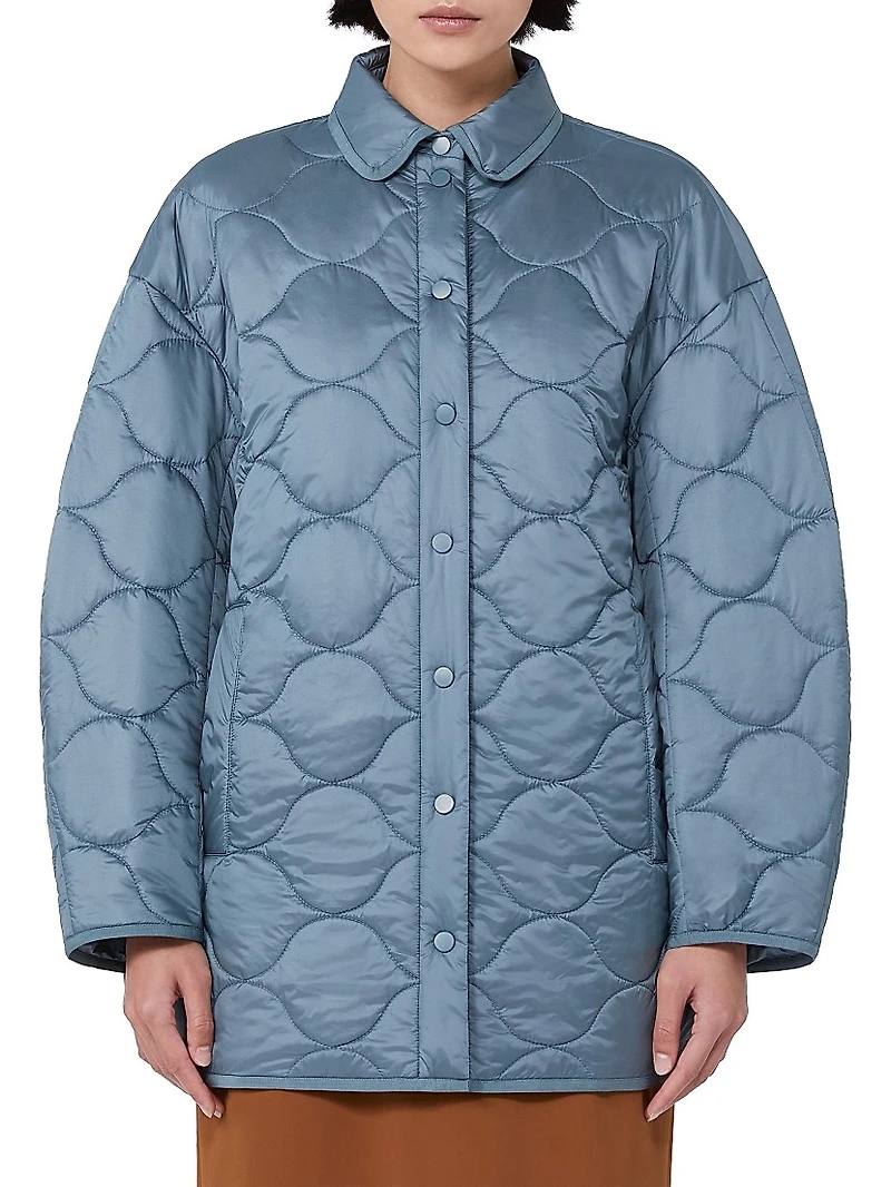 Nylon Overshirt Coat