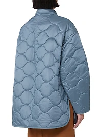 Nylon Overshirt Coat