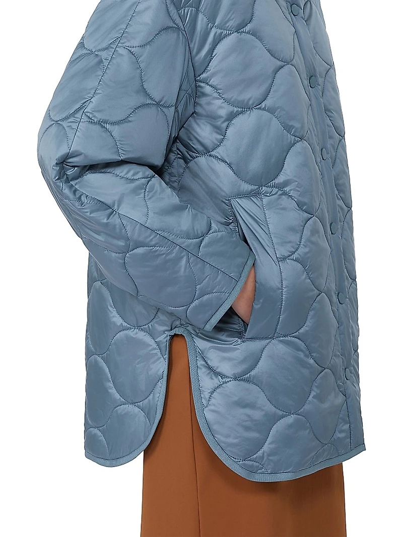 Nylon Overshirt Coat