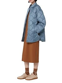 Nylon Overshirt Coat