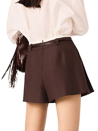 Pleated Skort
