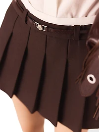Pleated Skort