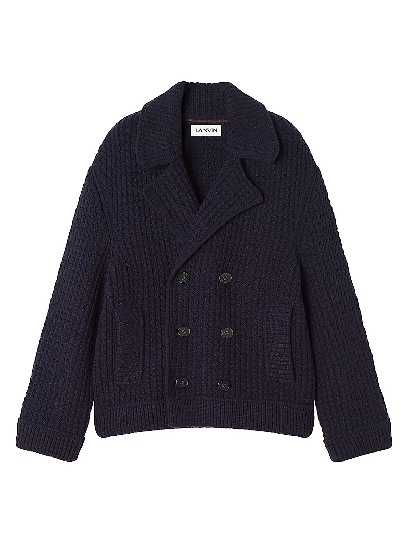 Oversized Wool Pea Coat