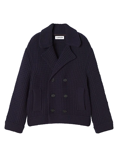 Oversized Wool Pea Coat