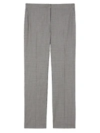 Pure Wool Twill Trousers