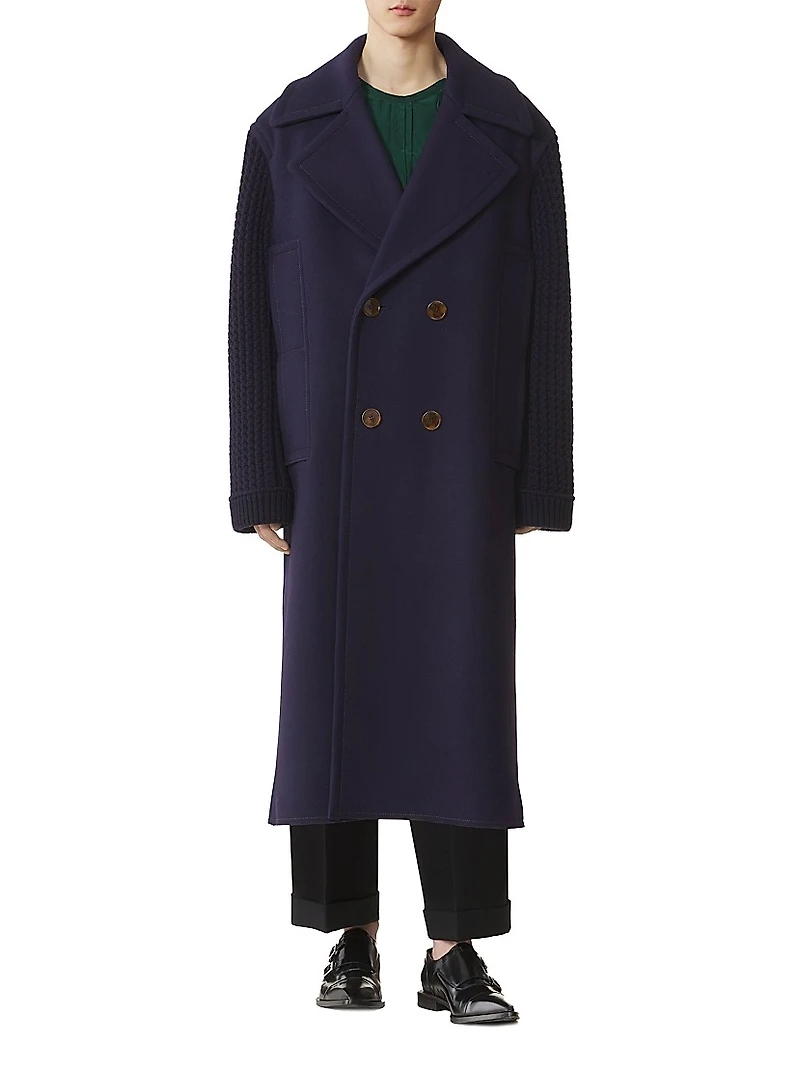 Long Wool Peacoat