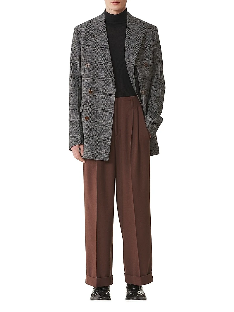 Prince of Wales Wool Jacket