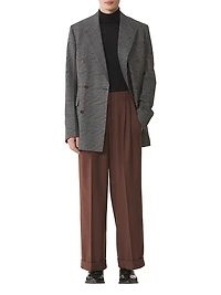 Prince of Wales Wool Jacket