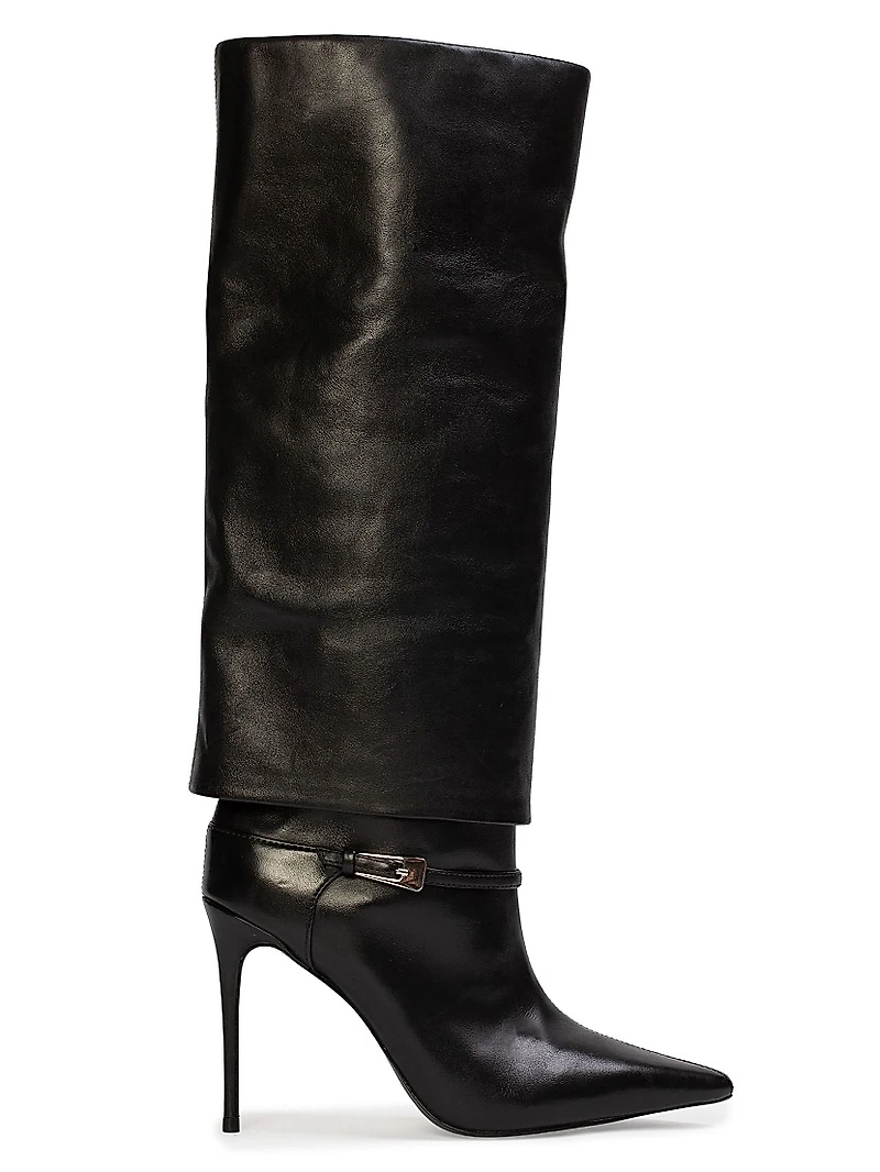 Simone 100MM Leather Boots
