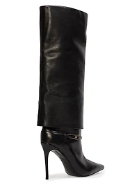 Simone 100MM Leather Boots