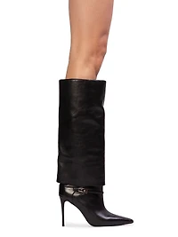 Simone 100MM Leather Boots