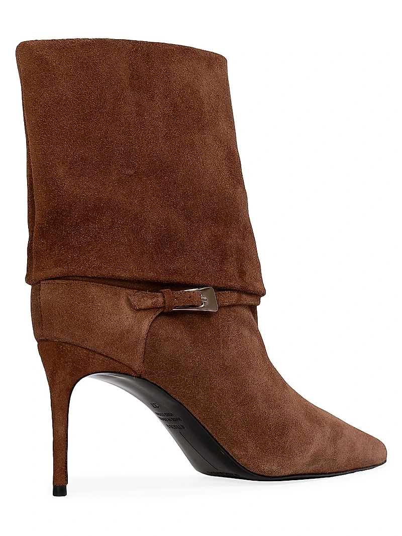 Simone 80MM Suede Boots