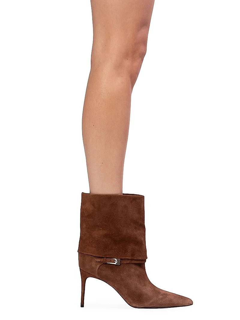 Simone 80MM Suede Boots