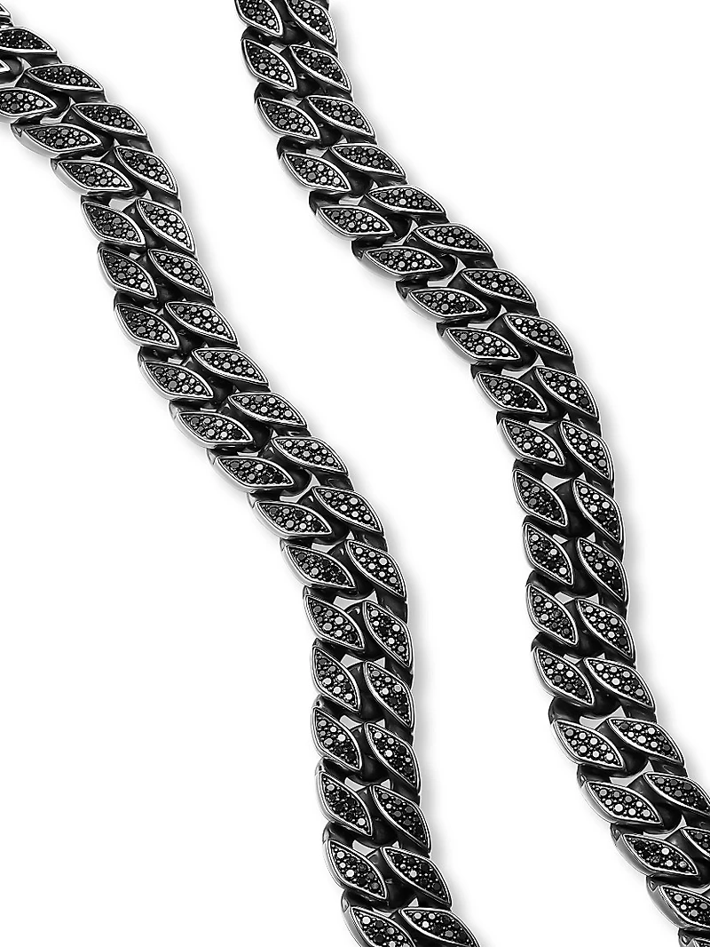 Curb Chain Necklace Sterling Silver