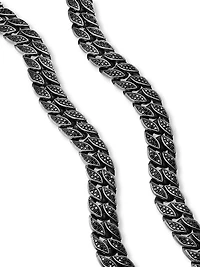 Curb Chain Necklace Sterling Silver