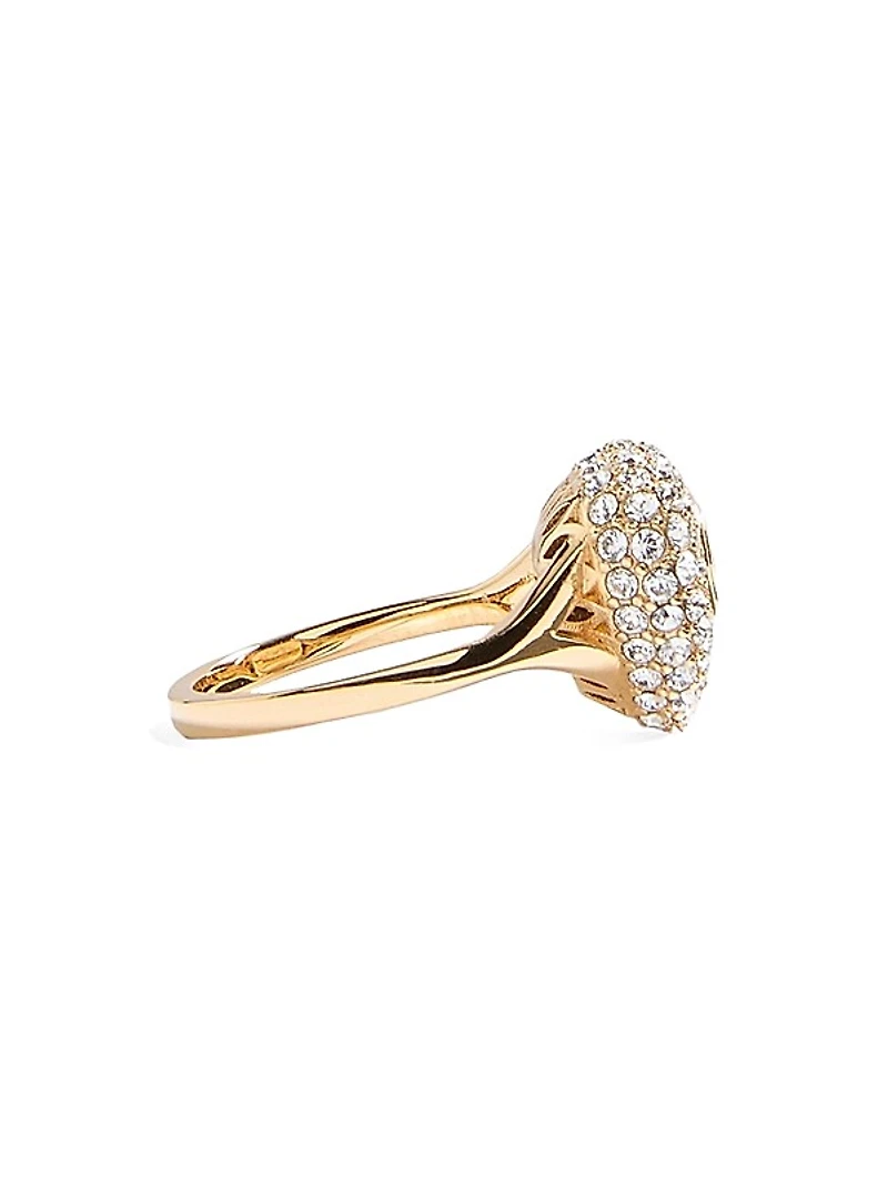 Coeur Royal Ring in Metal, Enamel and Swarovski® Crystals