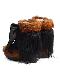 Snowish Fur Ankle Boots