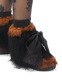 Snowish Fur Ankle Boots