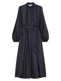 Long Silk Dress