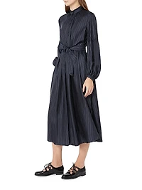 Long Silk Dress