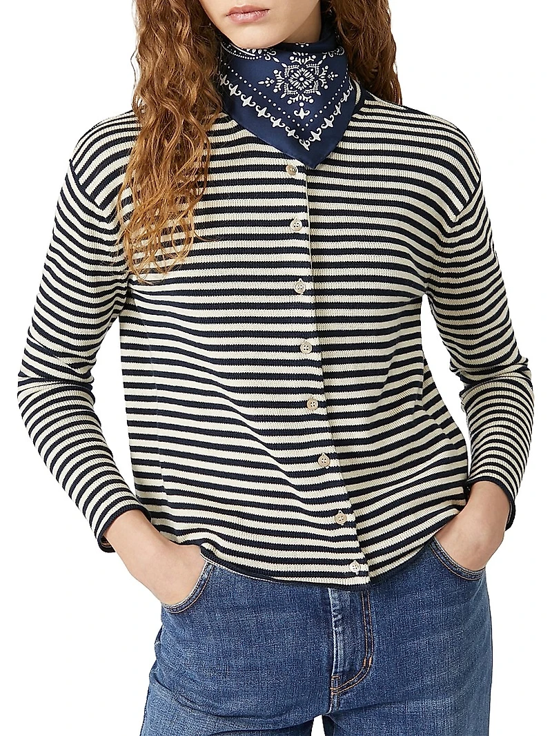 Cotton Yarn Cardigan