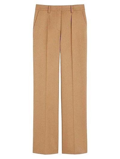 Menswear Style Camel Trousers