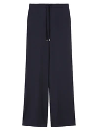 Wool Drawstring Trousers
