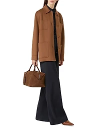 Wool Drawstring Trousers