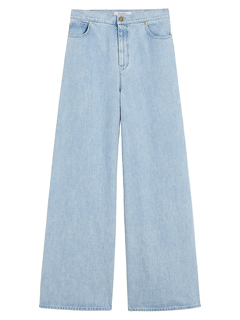 Wide Fit Denim Jeans