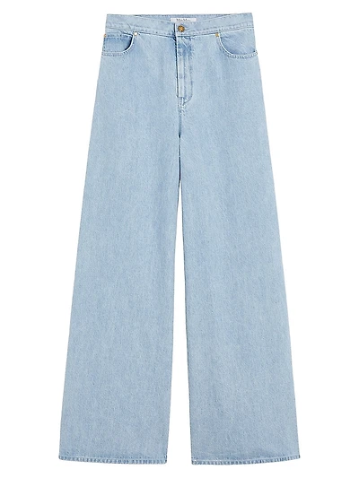 Wide Fit Denim Jeans
