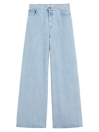 Wide Fit Denim Jeans
