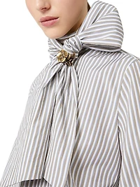 Striped Cotton Blouse
