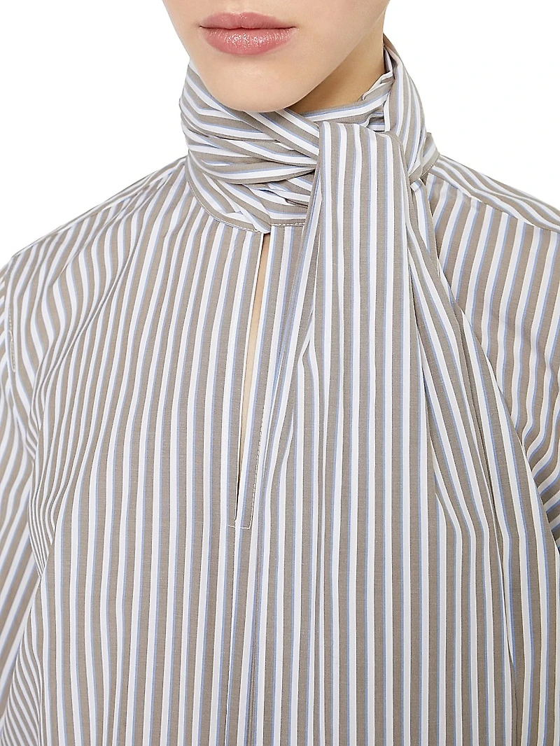 Striped Cotton Blouse