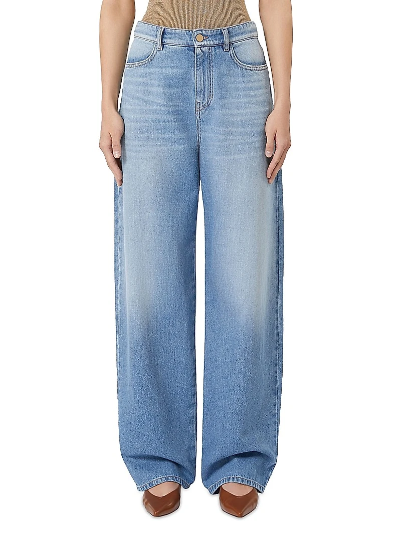 Oversized Denim Jeans