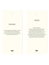 5 Pocket Authentic Denim Jeans