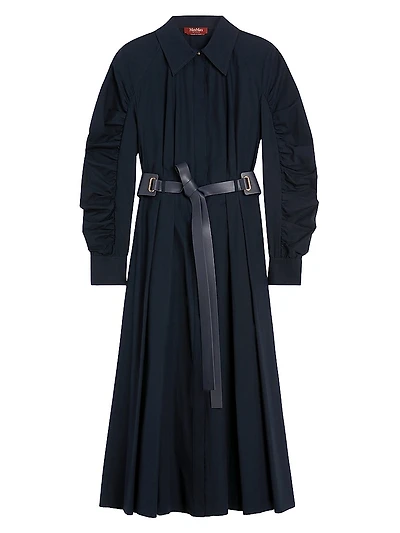 Cotton Poplin Shirt Dress