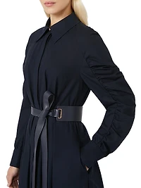 Cotton Poplin Shirt Dress