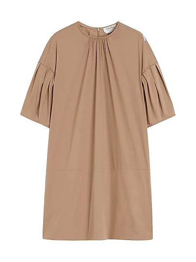 Stretch Cotton T Shirt Dress