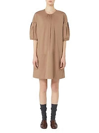 Stretch Cotton T-Shirt Dress
