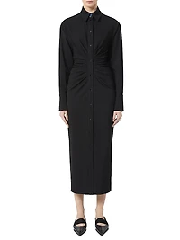 Fitted Dress with Ruching