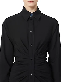 Fitted Dress with Ruching